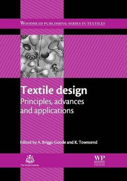 portada Textile Design: Principles, Advances and Applications (Woodhead Publishing Series in Textiles) (in English)