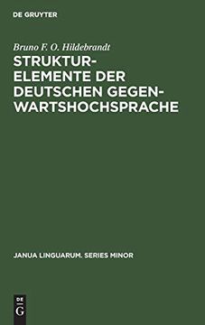portada Strukturelemente der Deutschen Gegenwartshochsprache (en Alemán)
