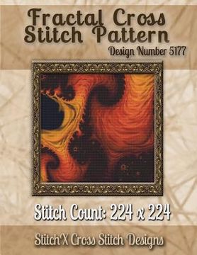 portada Fractal Cross Stitch Pattern: Design No. 5177 (en Inglés)