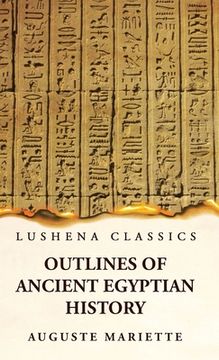 portada Outlines of Ancient Egyptian History (en Inglés)