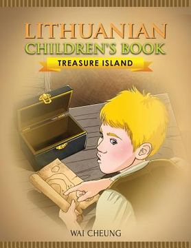 portada Lithuanian Children's Book: Treasure Island (en Inglés)