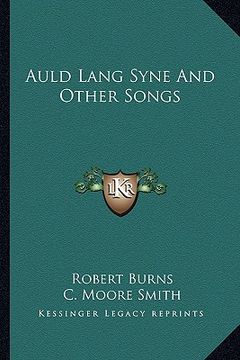portada auld lang syne and other songs (en Inglés)
