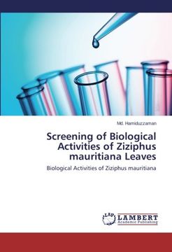 portada Screening of Biological Activities of Ziziphus Mauritiana Leaves