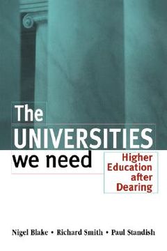 portada the universities we need (en Inglés)