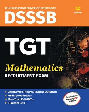 portada DSSSB TGT Mathemstics Guide 2018 (en Inglés)