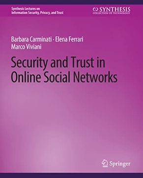 portada Security and Trust in Online Social Networks (en Inglés)