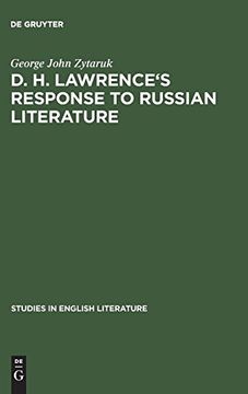 portada D. H. Lawrence's Response to Russian Literature (Studies in English Literature) (in English)