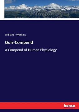 portada Quiz-Compend: A Compend of Human Physiology (en Inglés)