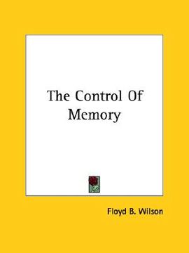 portada the control of memory (en Inglés)