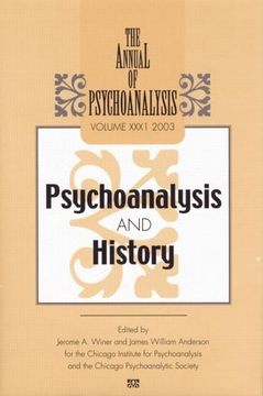 portada The Annual of Psychoanalysis, V. 31: Psychoanalysis and History (in English)