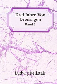 portada Drei Jahre von Dreissigen (German Edition) (en Alemán)