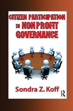 portada Citizen Participation in Non-Profit Governance (en Inglés)
