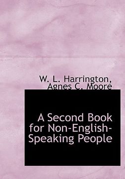 portada second book for non-english-speaking people (large print edition)