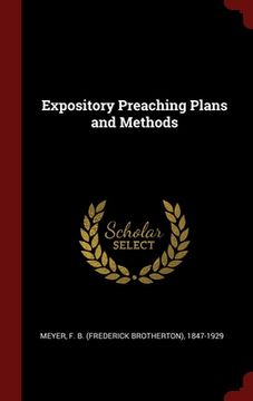 portada Expository Preaching Plans and Methods (in English)