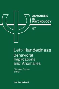 portada advances in psychology v67 (en Inglés)