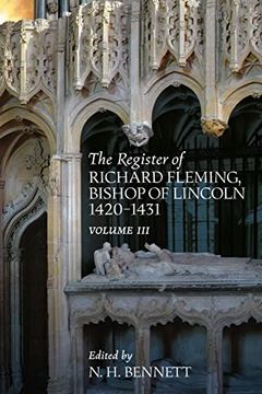 portada The Register of Richard Fleming Bishop of Lincoln 1420-1431 - Volume iii (en Inglés)