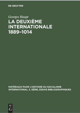 portada La Deuxième Internationale 1889-1014 (en Francés)
