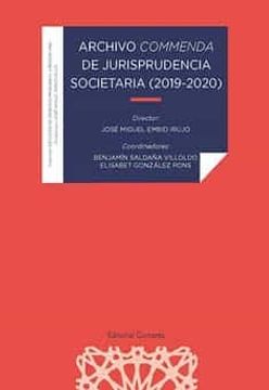 portada Archivo Commenda de Jurisprudencia Societaria (2019-2020)