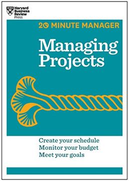 portada Managing Projects (Hbr 20-Minute Manager Series) (en Inglés)