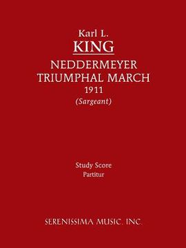 portada Neddermeyer Triumphal March: Study Score (in English)