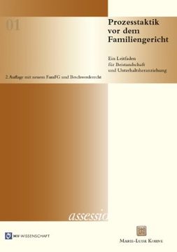 portada Prozesstaktik vor dem Familiengericht: Ein Leitfaden für Beistandschaft und Unterhaltsheranziehung