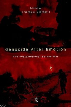 portada genocide after emotion: the post-emotional balkan war