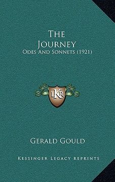 portada the journey: odes and sonnets (1921) (en Inglés)