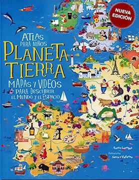 portada Atlas Para Niños. Planeta Tierra (Nueva Edición)
