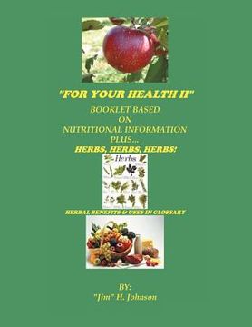 portada for your health ii (en Inglés)