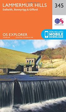 portada Lammermuir Hills (OS Explorer Active Map)