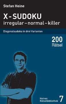 portada X-Sudoku - irregular - normal - killer: Diagonalsudoku in drei Varianten (in German)
