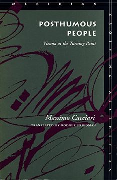 portada Posthumous People: Vienna at the Turning Point (Meridian: Crossing Aesthetics) (en Inglés)