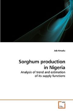 portada sorghum production in nigeria (en Inglés)