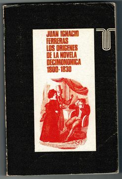 portada Origenes de la Novela Decimononica en España los 1800 1830
