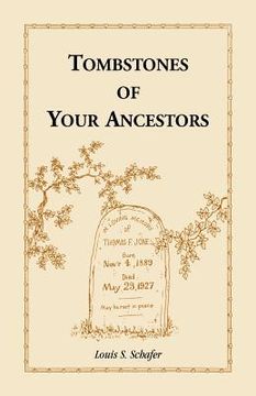 portada tombstones of your ancestors (en Inglés)