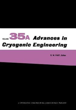 portada Advances in Cryogenic Engineering: Part A & B (en Inglés)