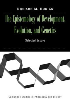 portada The Epistemology of Development, Evolution, and Genetics (Cambridge Studies in Philosophy and Biology) (in English)