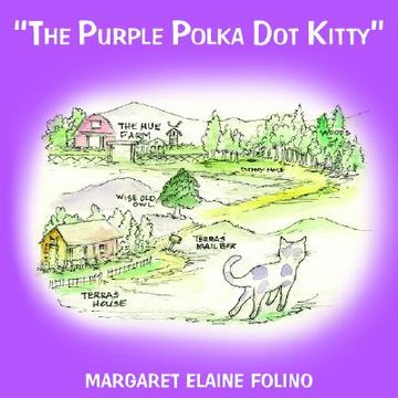 portada "the purple polka dot kitty" (en Inglés)