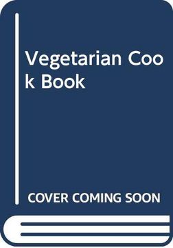 portada Sarah Brown's Vegetarian Cook Book (in English)