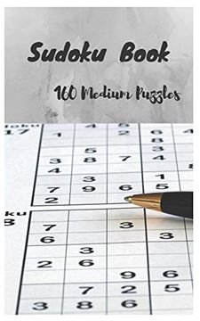 portada Sudoku Book, 160 Medium Puzzles: Free Times 162 Pages - (5 x 8 Inches) (en Inglés)