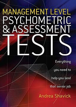 portada Management Level Psychometric and Assessment Tests: Everything You Need to Help You Land That Senior Job
