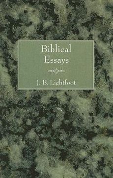 portada biblical essays