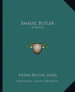 portada samuel butler: a sketch (en Inglés)