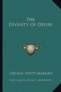 portada the divinity of desire (in English)