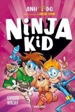 portada Serie Ninja kid 8 Quissos Ninja (en Catalá)