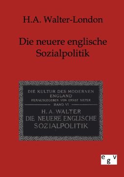 portada Neuere englische Sozialpolitik (German Edition)