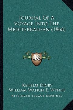 portada journal of a voyage into the mediterranean (1868) (in English)