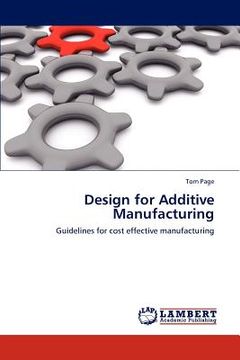portada design for additive manufacturing (en Inglés)