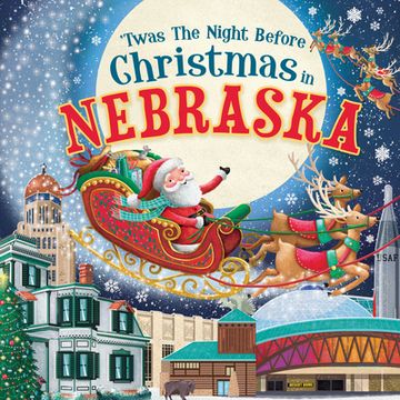 portada 'Twas the Night Before Christmas in Nebraska