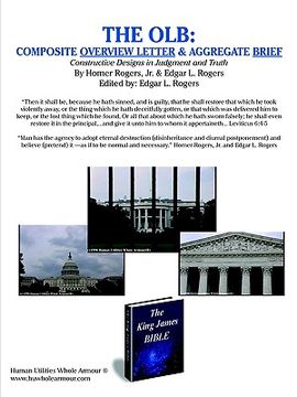portada the olb: composite overview letter & aggregate brief: constructive designs in judgment and truth (in English)
